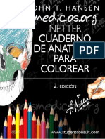 Netter Cuaderno de Anatomia para Colorear