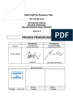 SP 014 QH W12 Petunjuk Kerja Review Rencana Pelaksanaan QHSE Proyek Edisi Ke 0