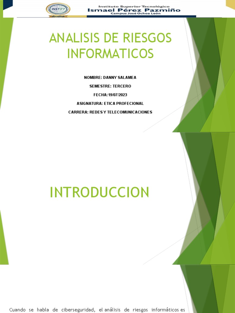 Analisis de Riesgos | PDF | La seguridad informática | Seguridad