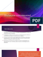 UROLOGIA - Disfuncion Vesico Intestinal