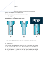 Extrusions Defect