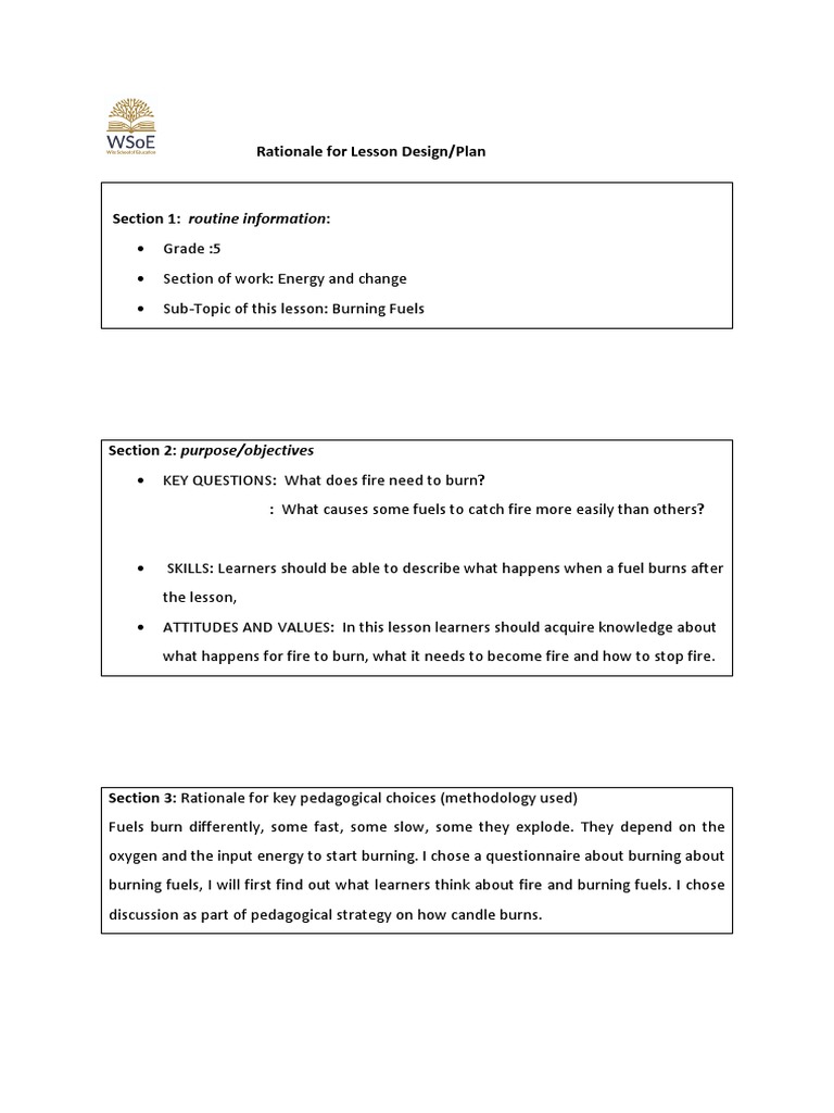 Burning Fuels PDF Learning Combustion
