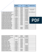 Lista de Estudiantes - Cecilia de La Cruz