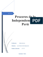 Proceres de La Independencia