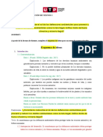 Semana 14 - Tarea - Presentación Del Esquema de Ideas y Redacción Preliminar para La PC2