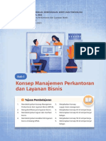 Buku Murid Dasar-Dasar Manajemen Perkantoran Dan Layanan Bisnis - Dasar-Dasar Manajemen Perkantoran Dan Layanan Bisnis Semester 1 Bab 1 - Fase E