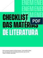 Checklist Literatura