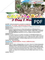 Cajamaca 03 Dias 2023