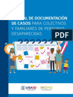 Manual Documentacion de Casos para Colectivos y Familiares de Personas Desaparecidas