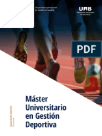 JCI - Master Universitario en - Gestion Deportiva