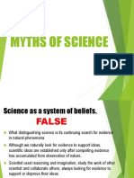 Myths of Science