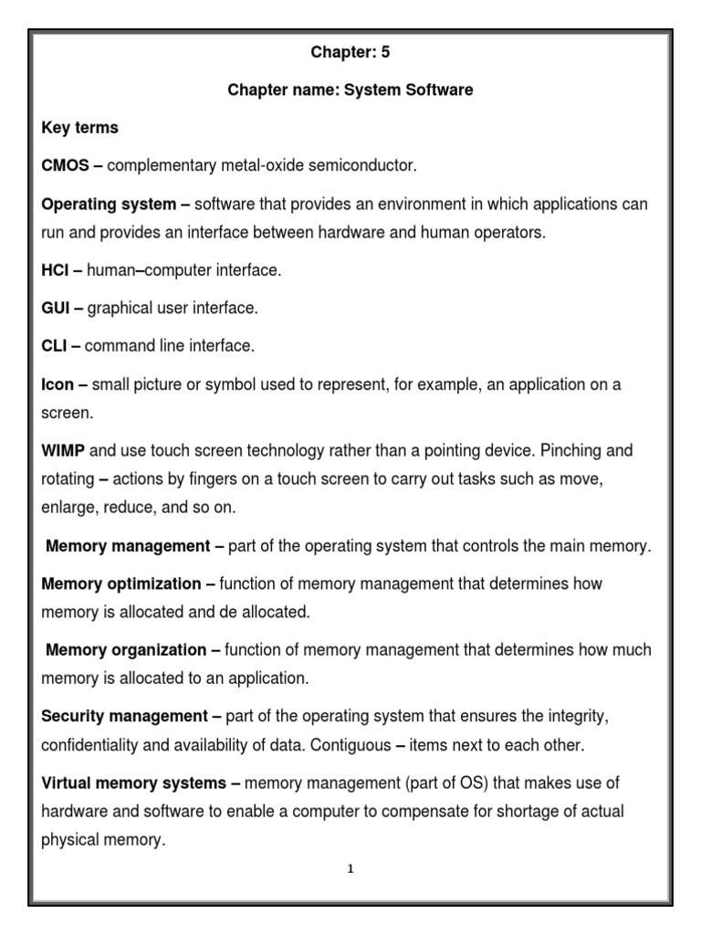 Chapter 5 System Software PDF Hard Disk Drive Computer Virus
