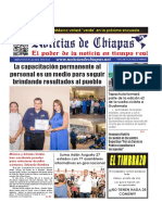 Periódico Noticias de Chiapas, Edición Virtual Viernes 21 de Julio de 2023