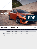 Listino Kia ProCeed Pubblico 01 07 2022