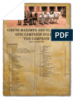 Circus Maximus - 05 Epic Campaign Rules I - The Campaign