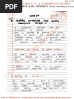 Unit 1 Pharmaceutical Quality Assurance B.Pharmacy 6th Semester by Latest Learn Pharmacy