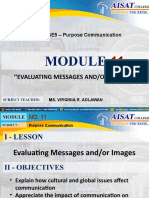 Purposive Communication Module 5