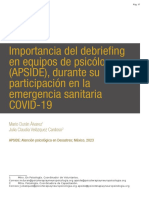 Debriefing A Psicologos