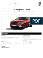Tam Istediğin YENİ AUSTRAL: Techno Esprit Alpine Mild Hybrid 160 HP Auto - Benzinli - Sürekli Değişken / Otomatik