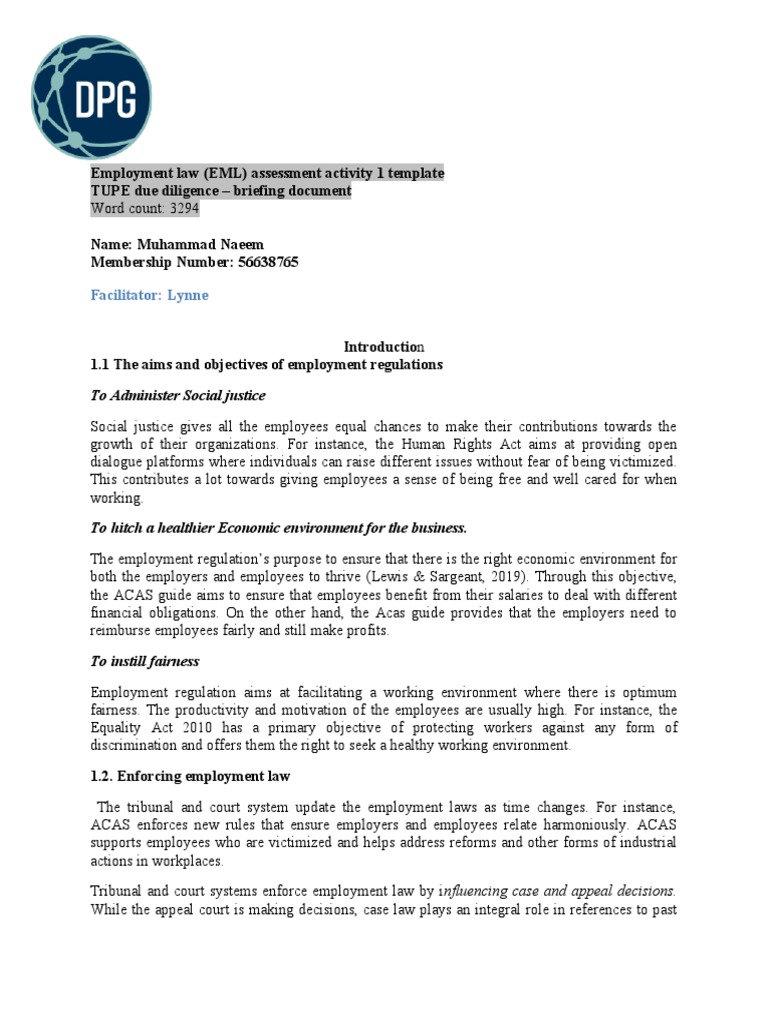 5 ELM Activty 1 Naeem May 22 PDF Employment Discrimination