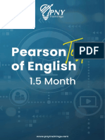 Pearson Test of English PDF