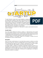 STEP 1 - Article 1 - What Is A Startup