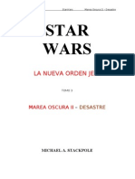 Star Wars - La Nueva Orden Jedi 03 - Marea Oscura II - Desastre
