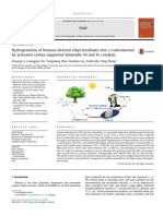 Hydrogenation of Biomass-Derived Ethyl Levulinate Into Î - Valerolactone by Activated Carbon Supported Bimetallic Ni and Fe Catalysts