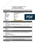 Rencana Pelaksanaan Pembelajaran (Kurikulum Merdeka) Bahasa Indonesia SD Kelas 4