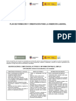 Plan de Formación y Orientacion para La Inserción Laboral - PFAE OXIGENO