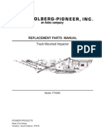 Impactor-KPI-JCI - ASTEC Model FT4250 REPLACEMENT PARTS MANUAL