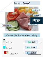 Essen - Stunde 6 - Узагальнення теми їжа - Підготовка до тесту