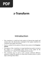 Unit 2 - Z Transform