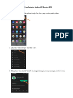 Tata Cara Instalasi Aplikasi Wilkerstat BPS