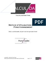 Calcul de Pont Type Notice Dutilisation