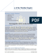 Decline of Muslim Empire PDF