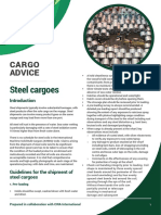 Cargo Advice - Steel Cargoes