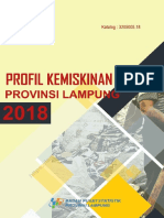 Profil Kemiskinan Makro Provinsi Lampung 2018