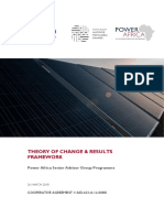 Power Africa Project Theory of Change - 2