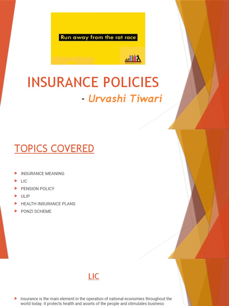 Insurance Policies | PDF | Insurance | Economies