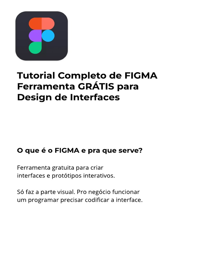 Tutorial Figma. | Download grátis PDF | Teclado de computador | Informática