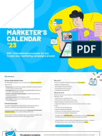 Global Marketing Calendar