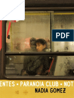 Paranoia Club Notas Urgentes Nadia Gomez 2