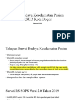 Survei Budaya Keselamatan Pasien