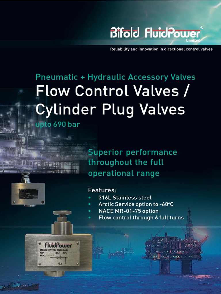 Bifold Flow Control Valve Overview | PDF | Valve | Liquids