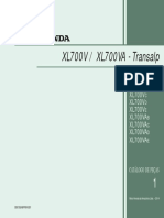 Catalogo de Peças XL 700V Transalp (11-14)