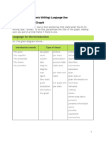 1) Introduce The Graph: IELTS Task 1 Academic Writing: Language Use