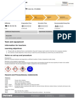 Hydrolysis of Salts: Task and Equipment