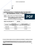 ¡Aprovecha Y Parcializa Tu Saldo de Manera Fácil Y Rápida!: Hola David