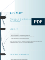 Ley 23187 PP